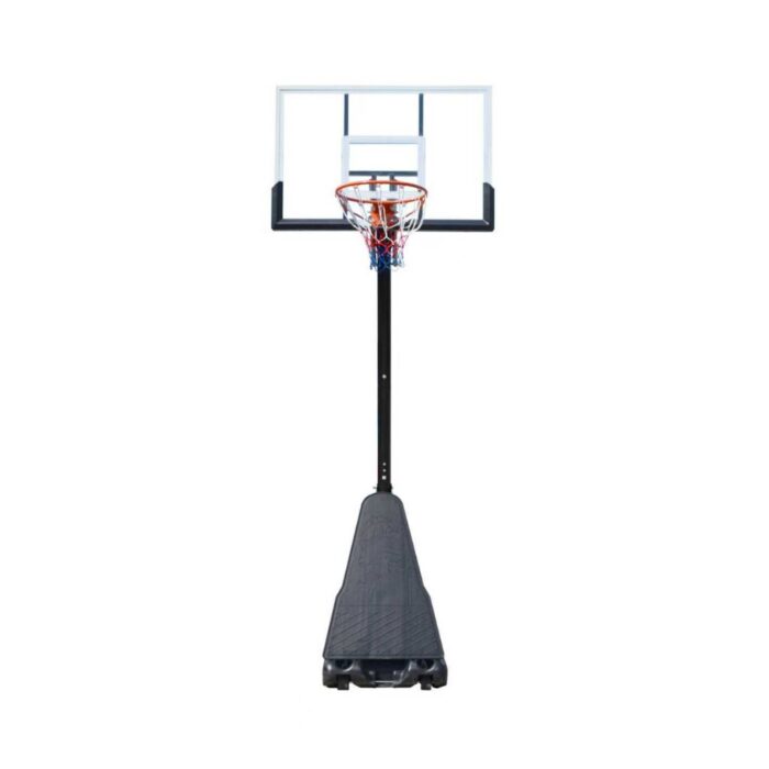 Košarkaški koš sa podesivom konstrukcijom 2.40-3.05m, PC tabla 122x82cm - Image 3