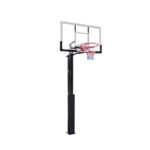 Košarkaški koš sa podesivom konstrukcijom 2.30-3.05m, PC tabla 136x80cm - Image 2