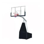 Košarkaški koš sa podesivom konstrukcijom 1.20-3.05m, kaljeno staklo 180x105cm - Image 2