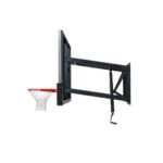 Košarkaški koš sa podesivom konstrukcijom, PC tabla 140x80cm - Image 5