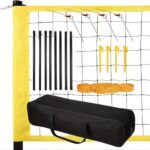 Mreža za odbojku sa stubovima i dodacima Vanor 975x243cm - Image 2