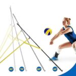 Odbijajuća mreža za odbojku/trening Vanor 122x213cm - Image 5